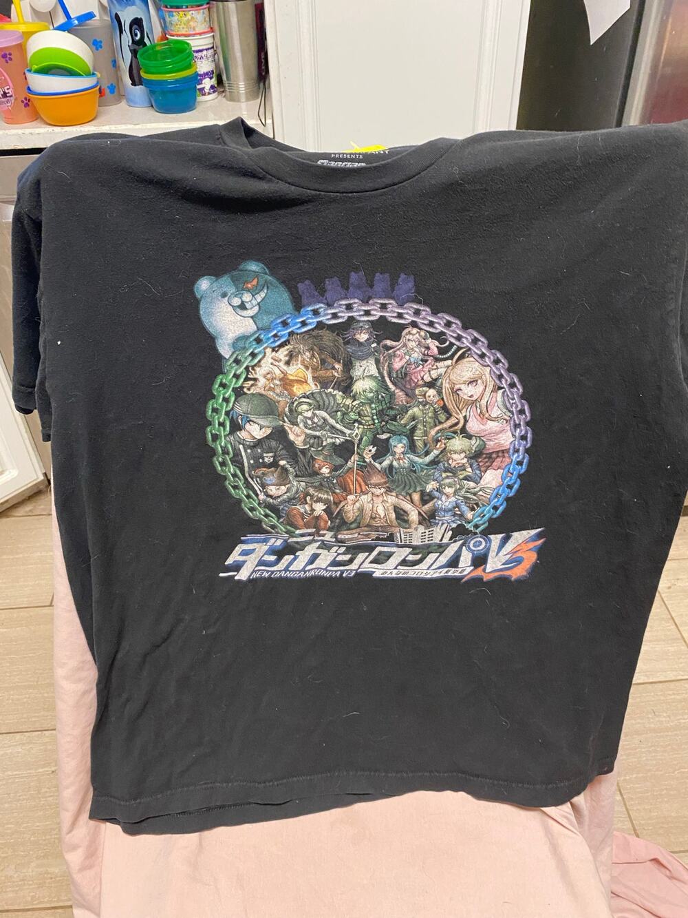 New Danganronpa V3 T-Shirt XL For Fans By Fans ANIME Hot Topic Game